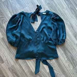 Abercrombie & Fitch Backless Blouse